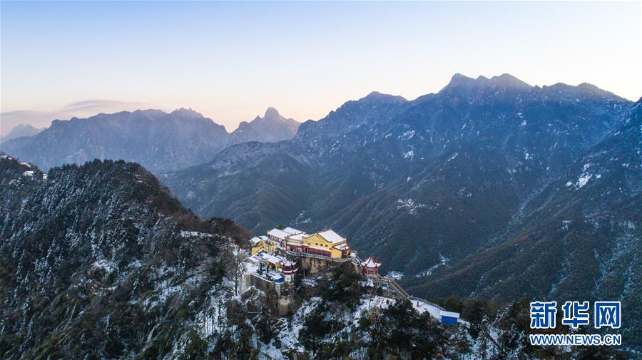 （美麗中國）（3）雪后九華山