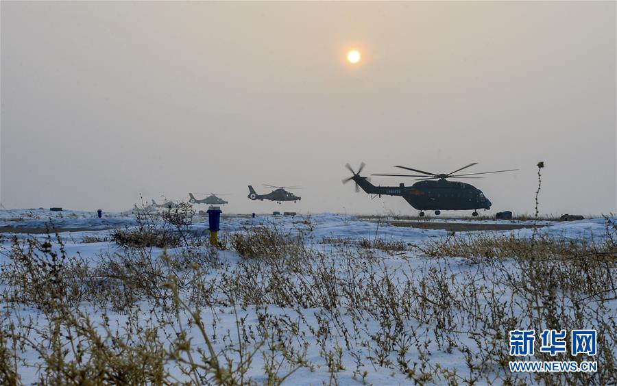 （軍事）（1）“天山雄鷹”低溫實戰實訓