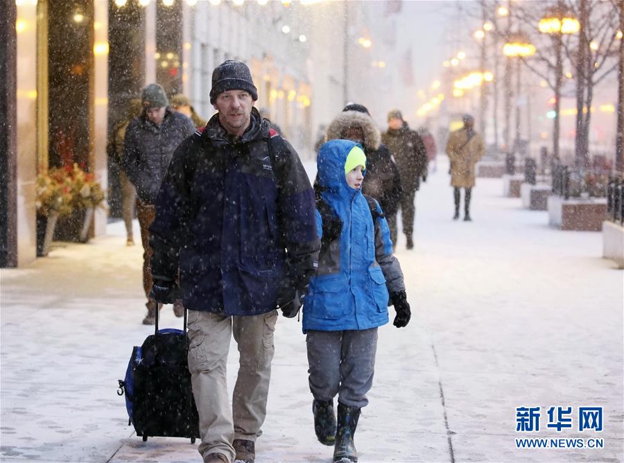 （國際）（1）芝加哥降雪
