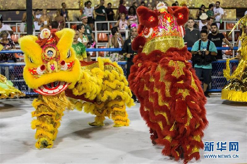 （國際）（5）巴西老牌桑巴舞校以中國主題亮相里約狂歡節