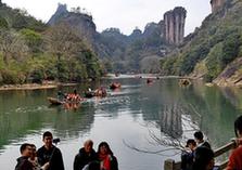 （新春走基層）（1）武夷九曲醉游人