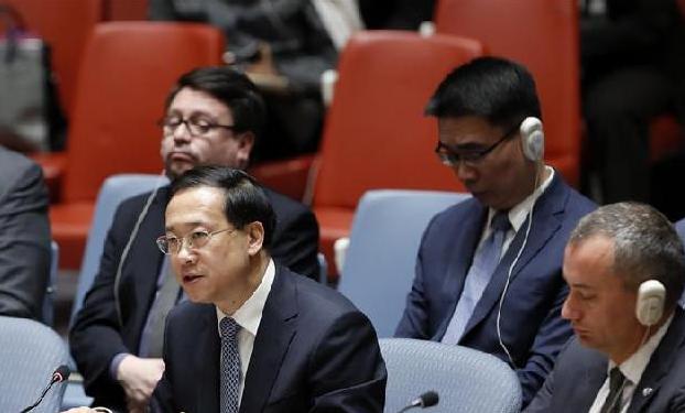 （XHDW）中國代表重申中方推進巴勒斯坦問題政治解決立場