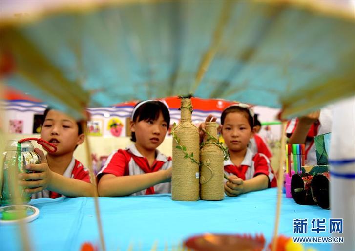 (社會)(2)河北衡水:“變廢為寶”顯創意