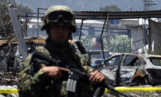 （國際）（1）墨西哥中部一煙花廠爆炸至少19人死亡