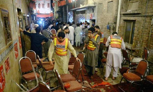 （國際）（5）巴基斯坦一政治集會遭自殺式爆炸襲擊13人死亡