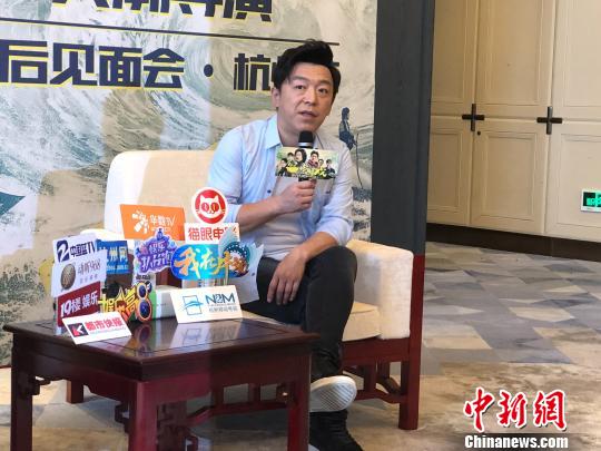 圖為：演員黃渤 沈琍藍(lán) 攝