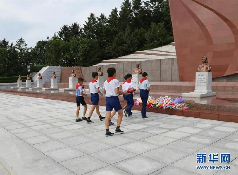 （國際·圖文互動）（2）朝鮮各界紀念“祖國解放日”