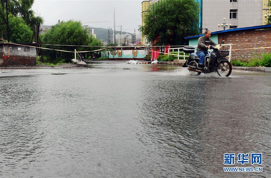 （環(huán)境）（2）強(qiáng)降雨致吉林白山部分地區(qū)出現(xiàn)內(nèi)澇