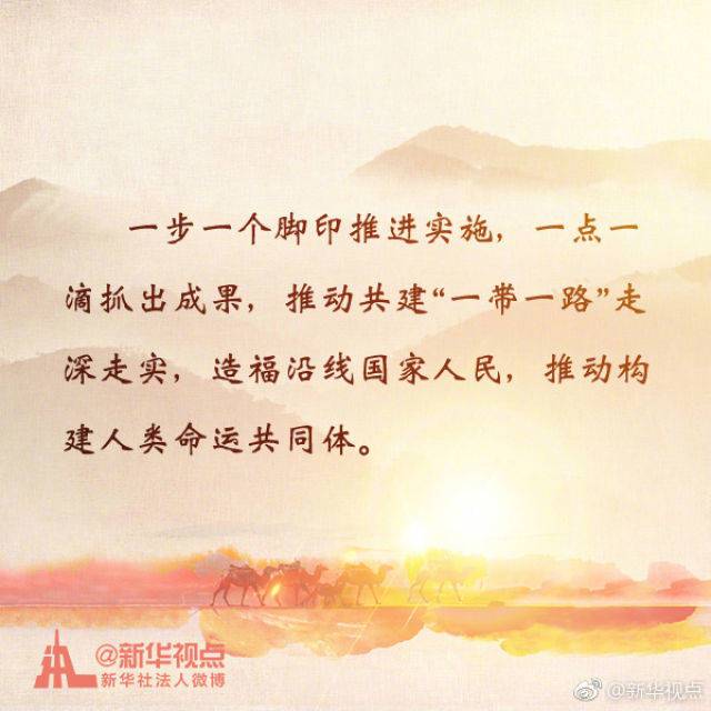 推進“一帶一路”建設工作5周年座談會金句