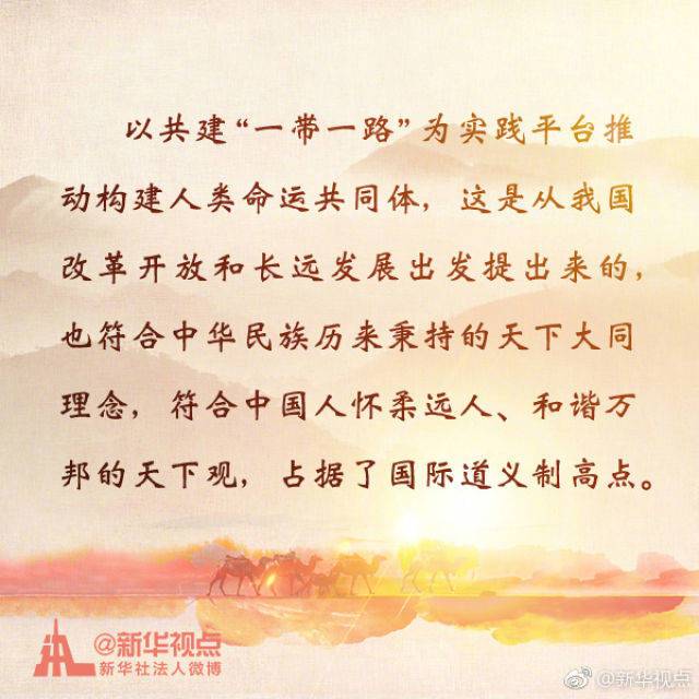 推進“一帶一路”建設工作5周年座談會金句