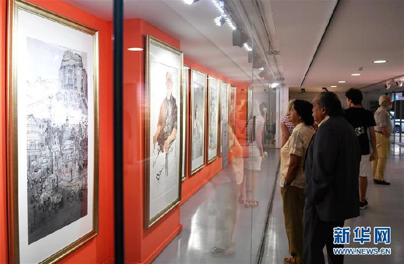 （國(guó)際）（2）“藝術(shù)與和平——中國(guó)當(dāng)代美術(shù)作品展”在西班牙舉行