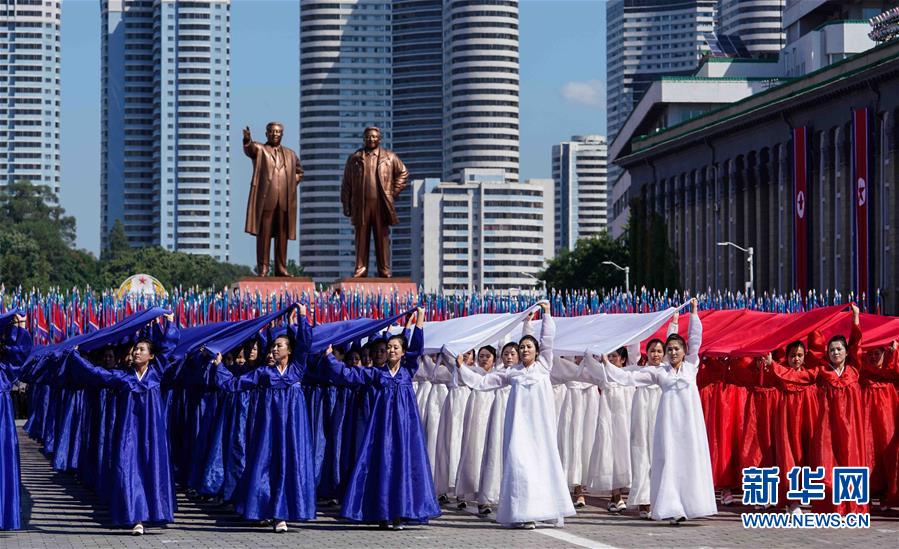 （國際）（1）朝鮮舉行閱兵集會慶祝建國70周年