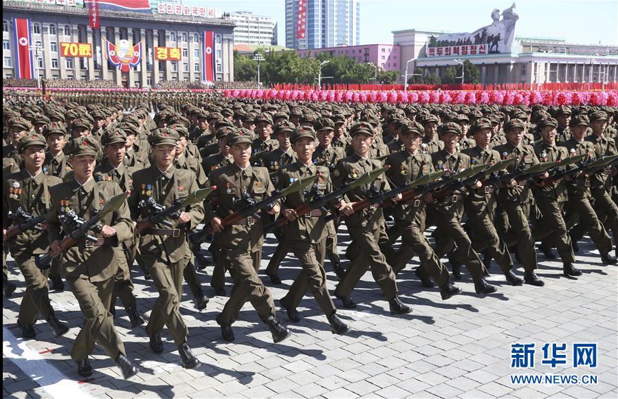（國際）（4）朝鮮舉行閱兵集會慶祝建國70周年