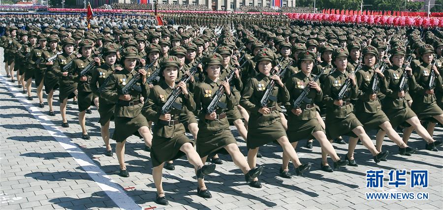 （國際）（6）朝鮮舉行閱兵集會慶祝建國70周年