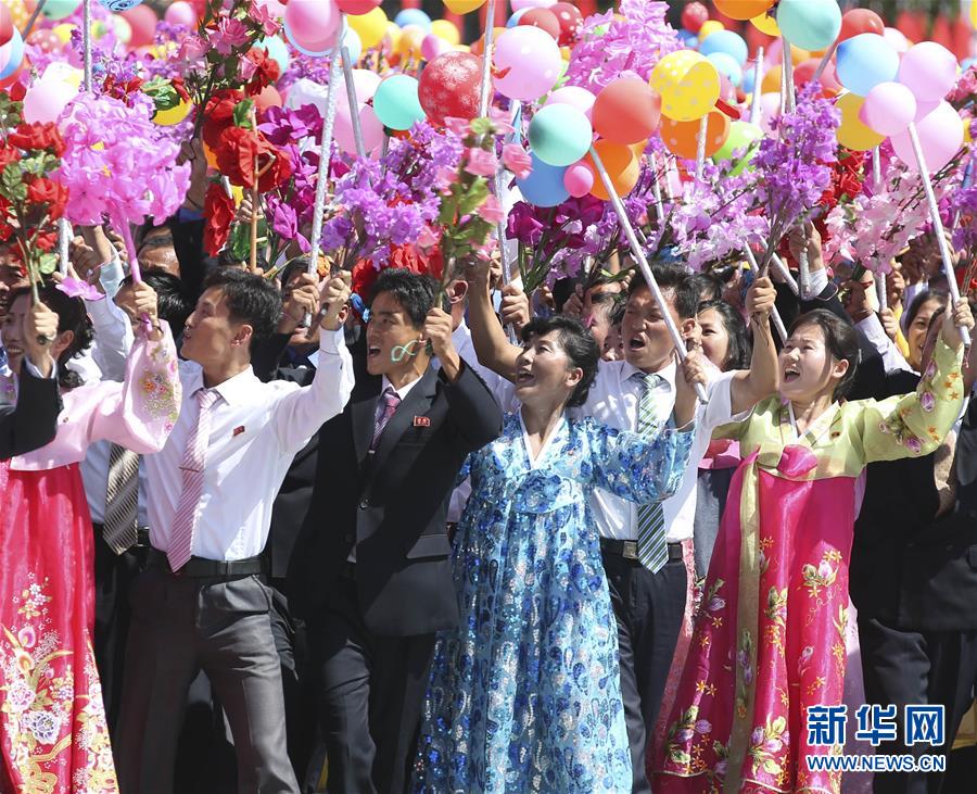 （國際）（8）朝鮮舉行閱兵集會慶祝建國70周年