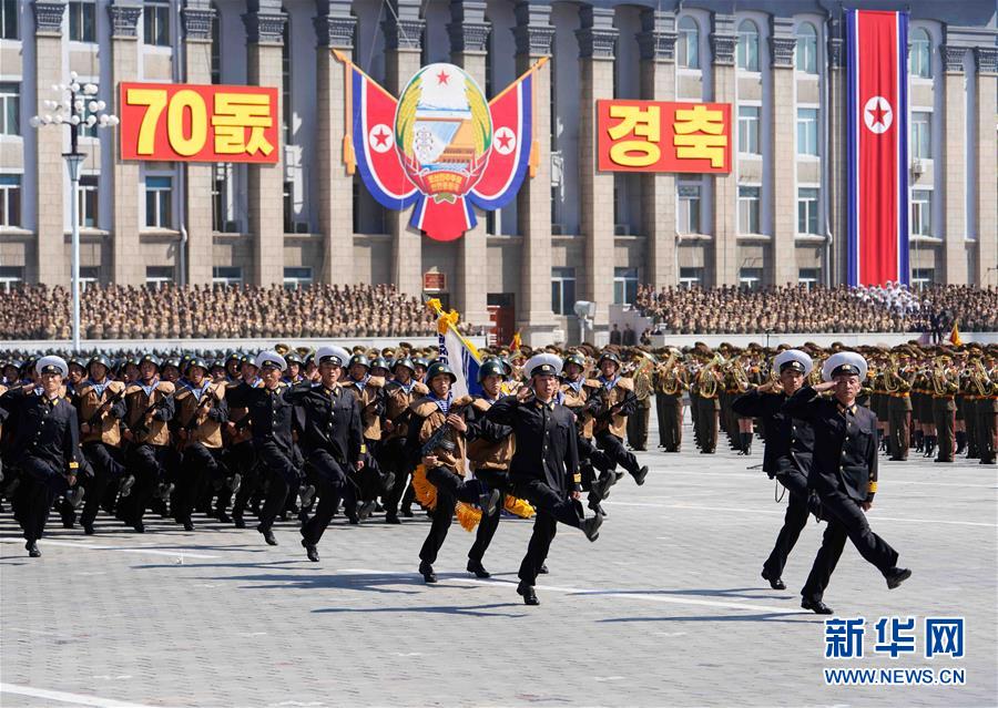 （國際）（9）朝鮮舉行閱兵集會慶祝建國70周年