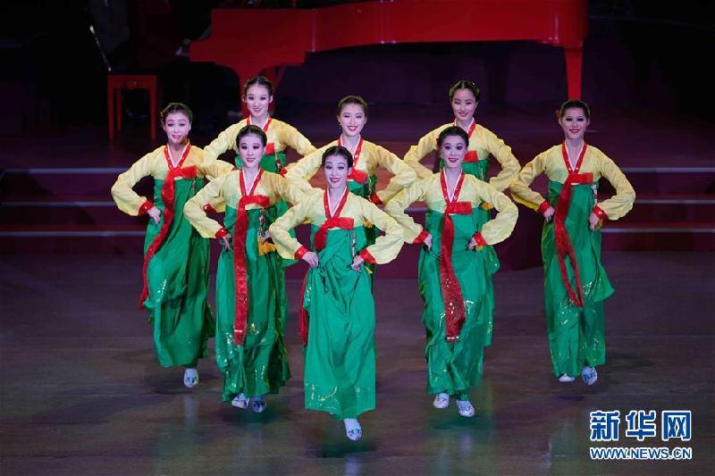 （國際）（2）朝鮮舉行國慶文藝演出