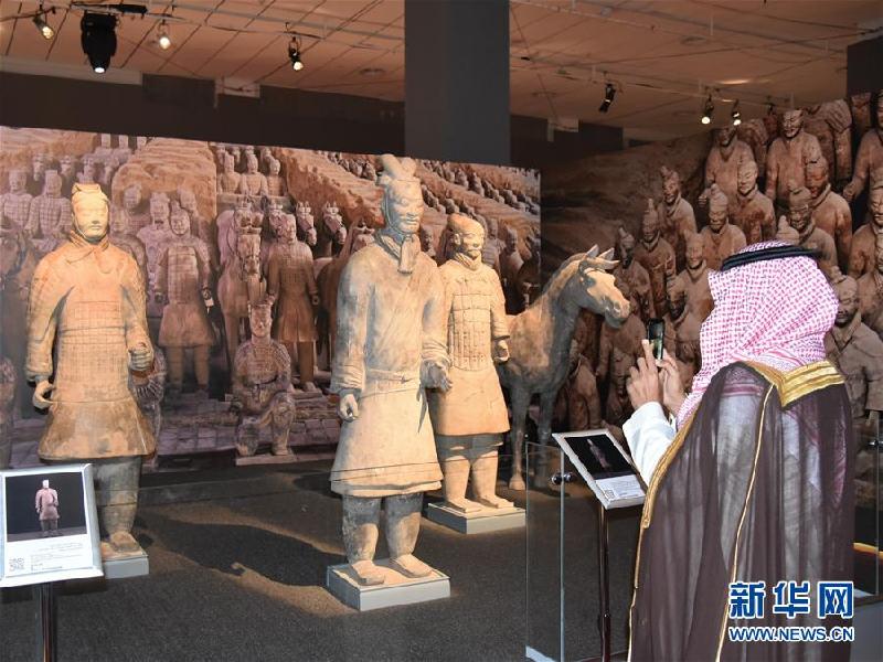 （國際）（1）“華夏瑰寶”大型中國文物展在沙特開幕