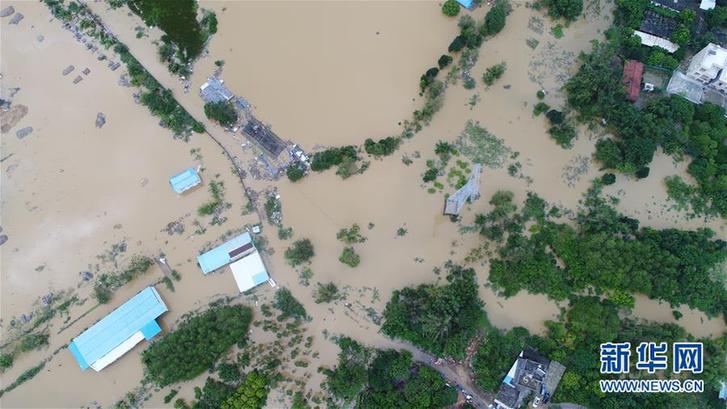 (關注“山竹”)(10)廣東陽江受災嚴重 救災重建工作正在進行