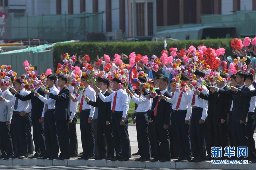 (XHDW)(9)韓國總統文在寅抵達平壤