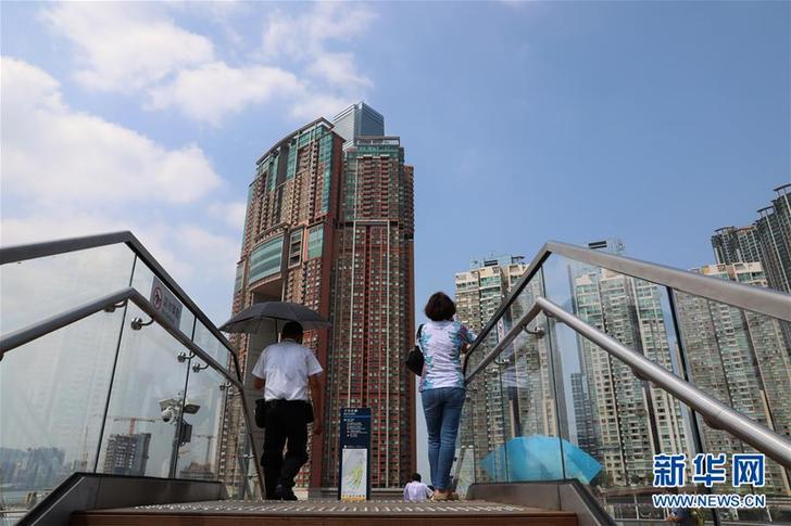 （圖文互動）（3）高鐵西九龍站成為香港旅游新地標(biāo)
