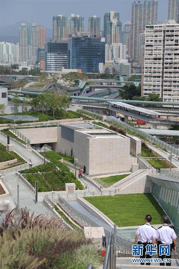 （圖文互動）（4）高鐵西九龍站成為香港旅游新地標(biāo)