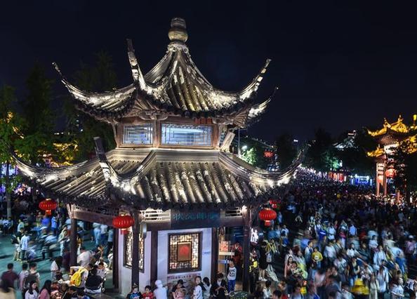（社會(huì)）（2）江蘇南京：夜游夫子廟