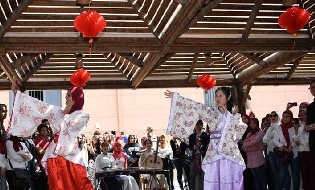 （國際）（5）孔子學院文化日活動走進埃及博物館