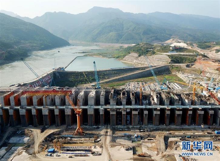 （經濟）（1）大藤峽水利樞紐工程建設正酣