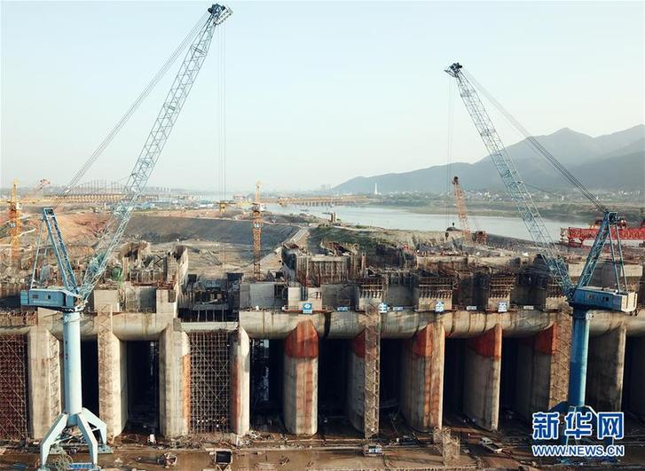 (經濟)(2)大藤峽水利樞紐工程建設正酣