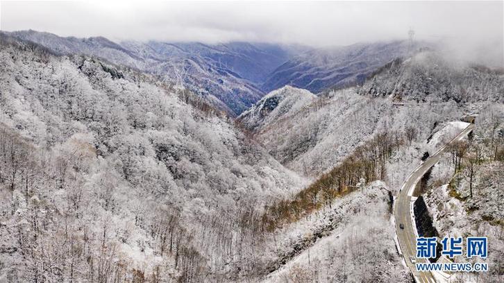 (美麗中國)(2)秦嶺初雪