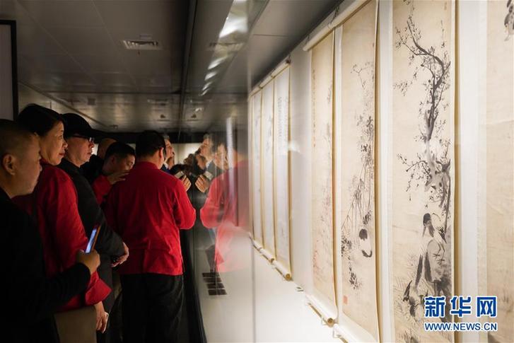 （文化）（3）齊白石作品回鄉(xiāng)展在湘潭開幕