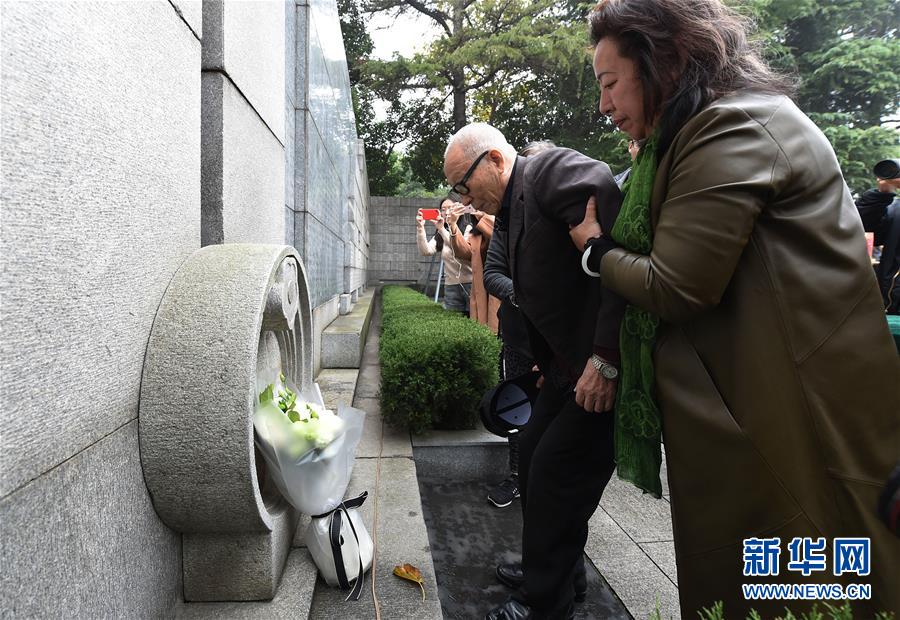 (社會)(5)南京大屠殺死難者遺屬家祭活動舉行