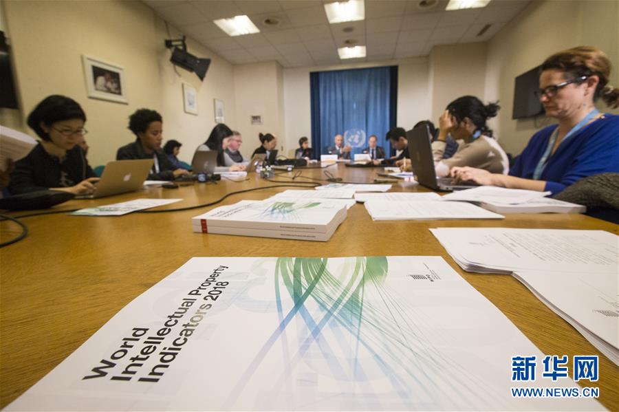 （國際）（3）知識產權組織：中國知識產權申請量世界領先