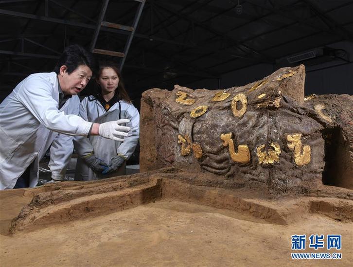 (圖文互動)(2)河北行唐故郡東周時期“豪車”展露真容