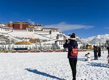 （美麗中國）（3）拉薩迎來今冬第一場雪