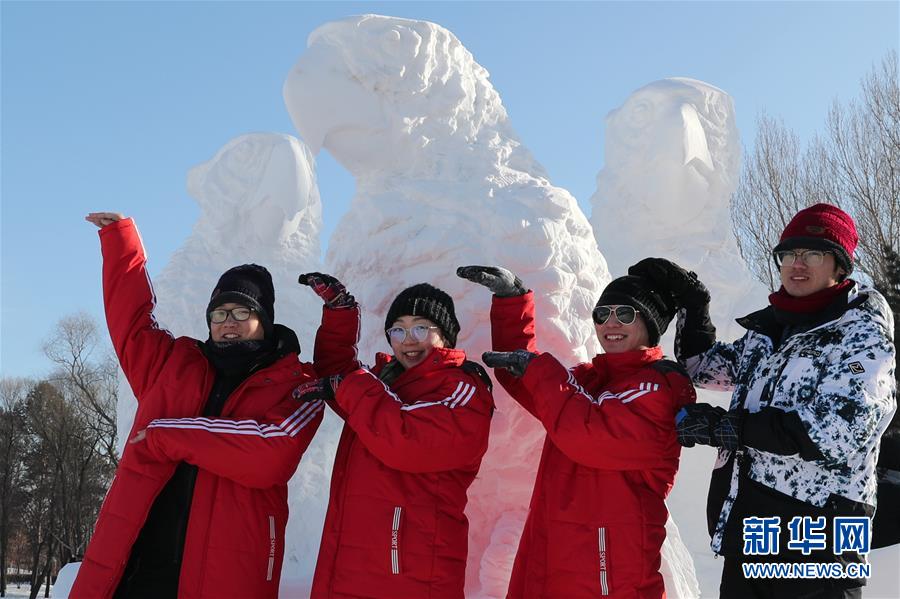 （文化）（2）第二十五屆全國雪雕比賽在哈爾濱落幕