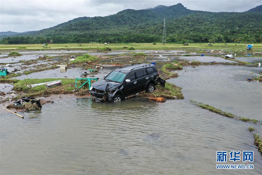 （國(guó)際）（3）印尼巽他海峽海嘯死亡人數(shù)上升至373人