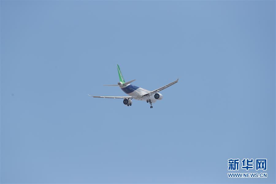 （圖文互動）（5）C919國產大型客機103架機首飛成功 