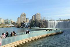 （社會）（1）昆明：瀑布公園冬日美