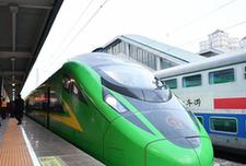 （社會）（1）蘭渝鐵路開行時速160公里“復興號”動車組