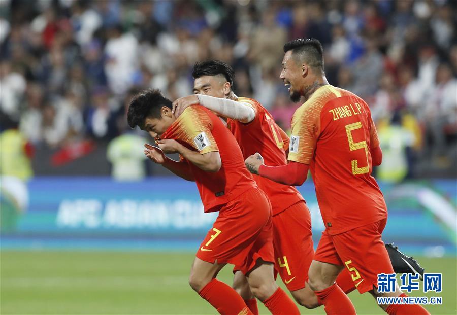 (亞洲杯)(38)足球——小組賽:中國隊勝菲律賓隊
