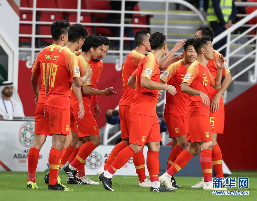 (亞洲杯)(10)足球——小組賽:中國隊勝菲律賓隊