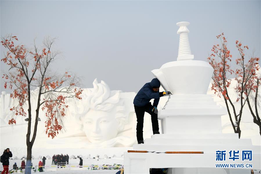 （社會）（6）哈爾濱國際雪雕比賽落幕 