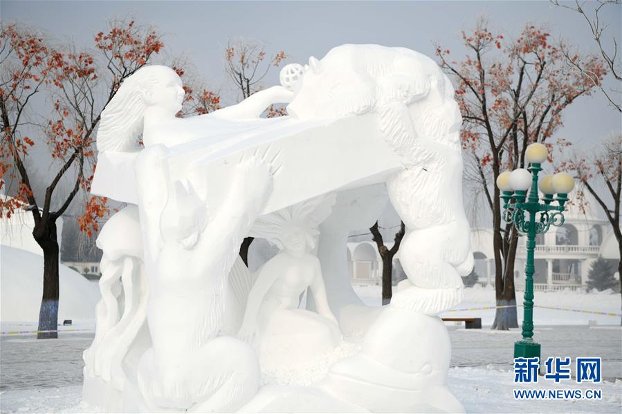 （社會）（8）哈爾濱國際雪雕比賽落幕 