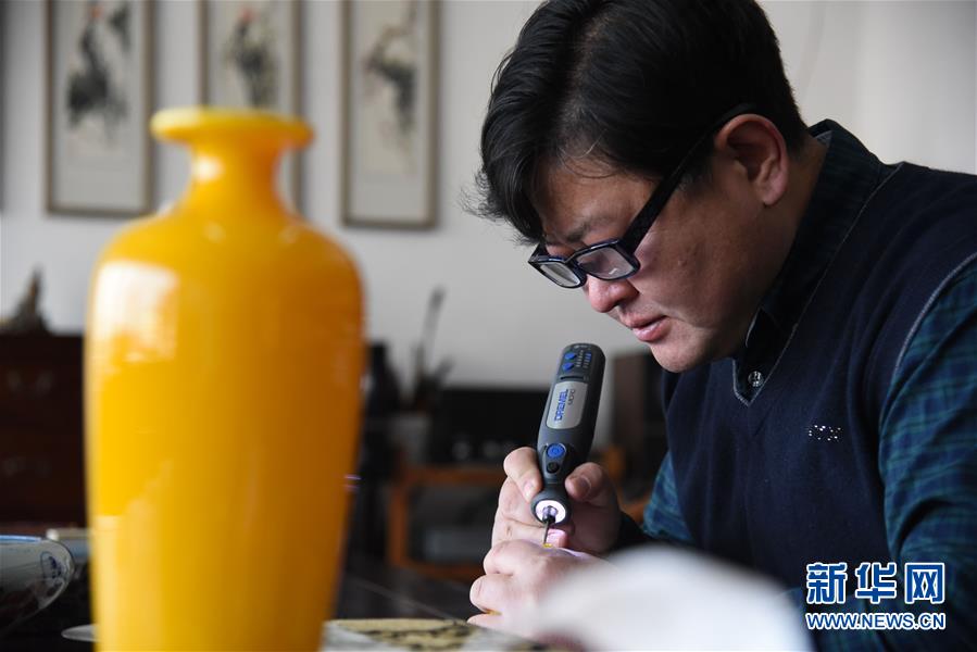 (圖片故事)(7)山東博山琉璃現光彩
