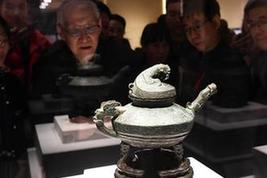 （文化）（2）歸國文物西周青銅“虎鎣”亮相國博