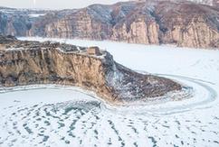（環境）（1）老牛灣雪景
