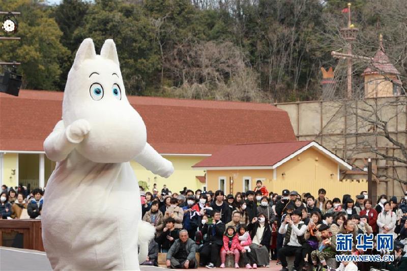 (國際)(6)日本姆明主題公園迎來首批游客
