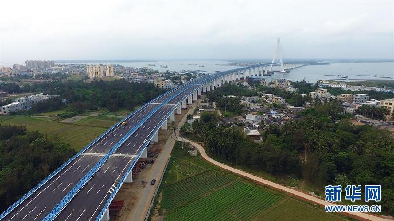 （社會）（4）海南海文大橋建成通車